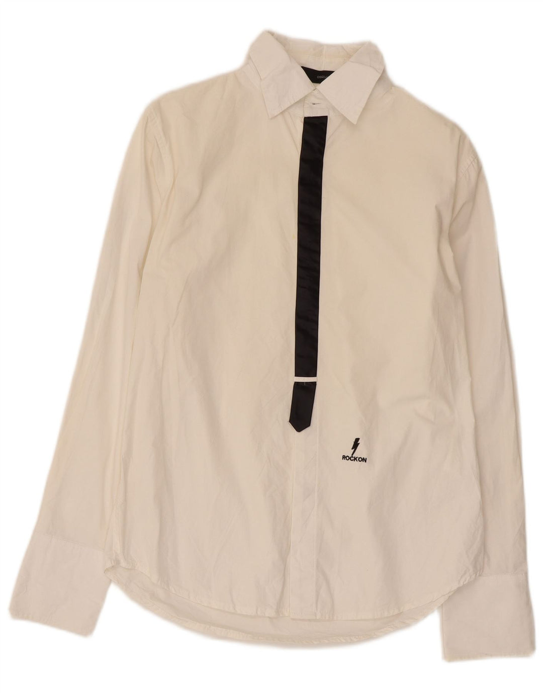 Cămașă pentru bărbați Dsquared2 IT 50 Medium White