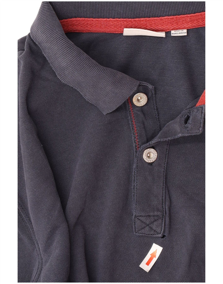 Napapijri Herre Polo Shirt Large Navy Blue