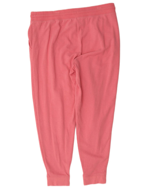 Pantaloni de trening pentru femei Marks & Spencer Joggeri UK 16 Bumbac roz mare