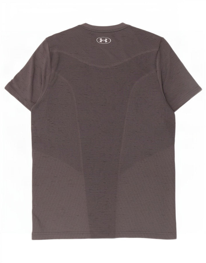 Under Armour Herre T-Shirt Top Medium Grå Flecked