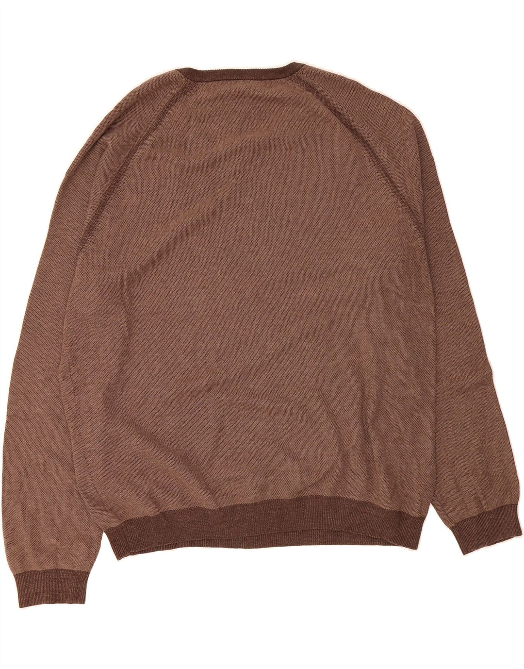 TOMMY BAHAMA Mens V-Neck Jumper Sweater 2XL Brown Cotton Vintage Tommy Bahama and Second-Hand Tommy Bahama from Messina Hembry 