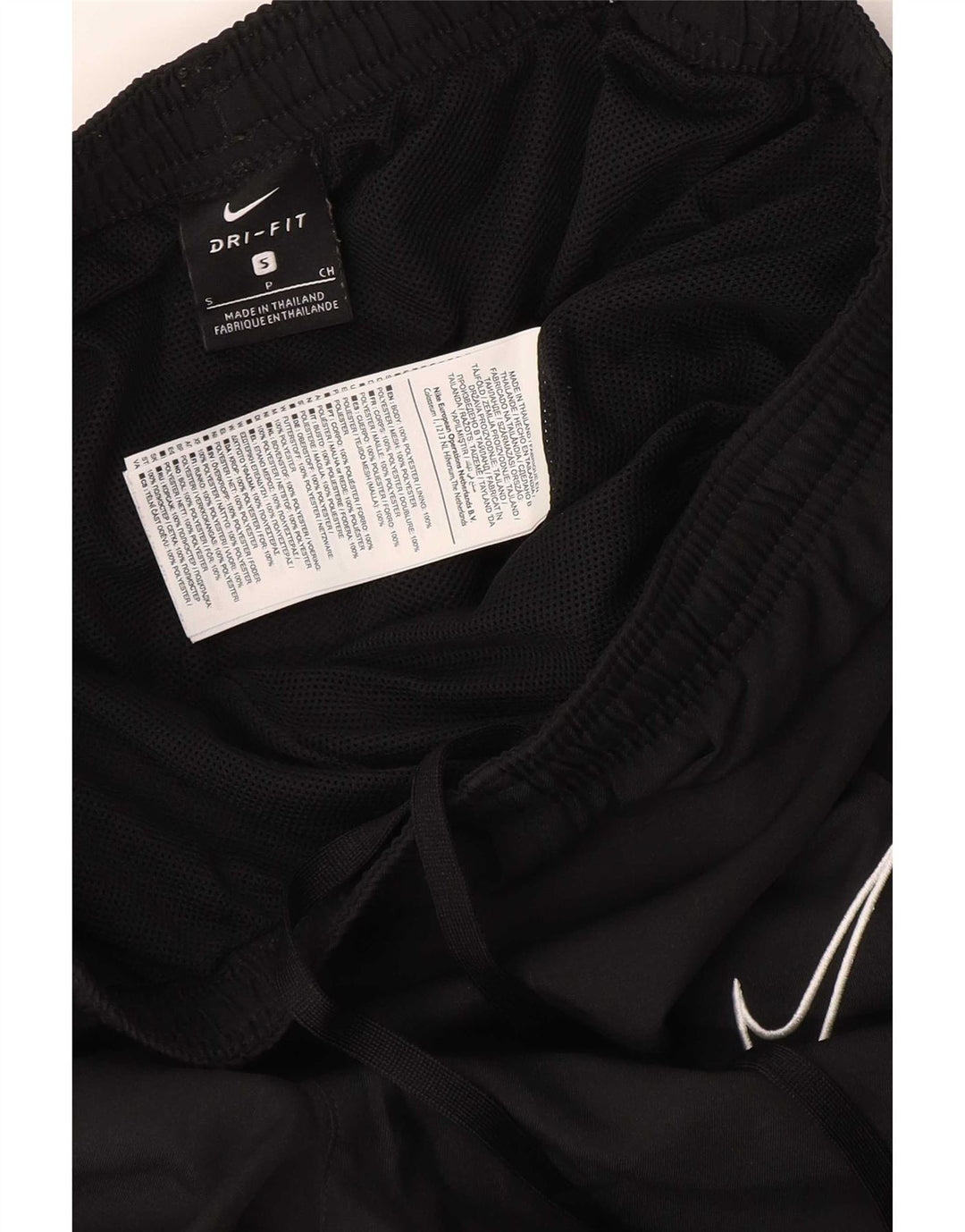 Nike Pantalon de survêtement Dri Fit pour homme Taille S Noir Polyester