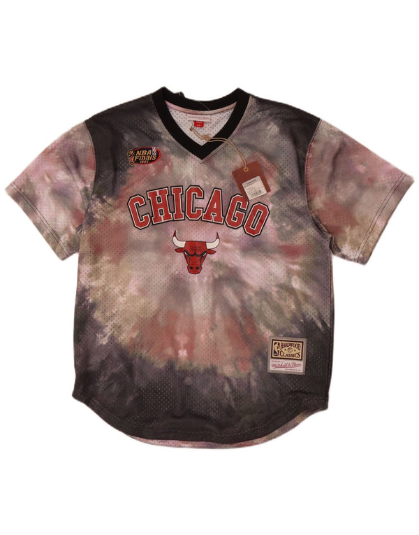 Mitchell & Ness T-shirt graphique pour homme UK 44 Large Multicolore