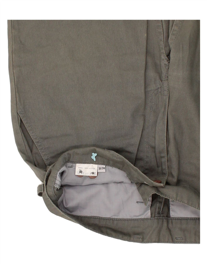 CHEAP MONDAY Mens Chino Shorts W31 Medium Grey Cotton Vintage Cheap Monday and Second-Hand Cheap Monday from Messina Hembry 