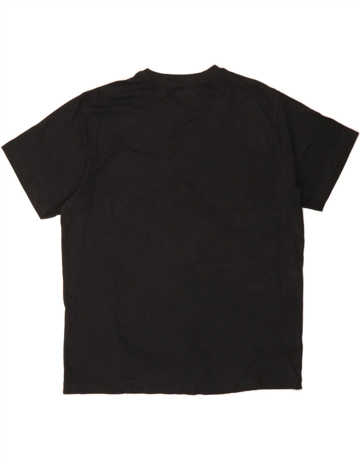 EDDIE BAUER Mens T-Shirt Top Large Black Cotton Vintage Eddie Bauer and Second-Hand Eddie Bauer from Messina Hembry 