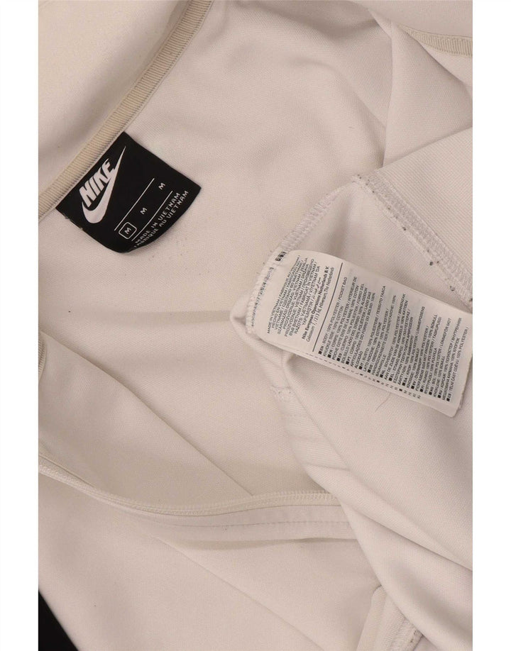 Nike Grafisk træningsdragt til mænd Topjakke Medium White Colourblock Polyester