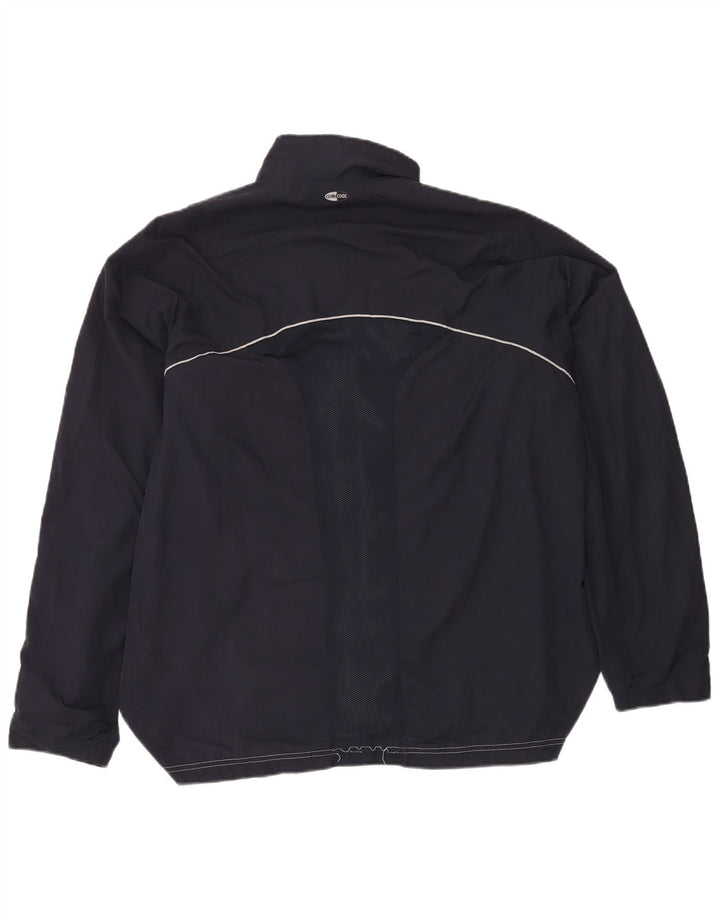 Adidas Mens Climacool Tracksuit Top Jacket Large Navy Blue Colourblock