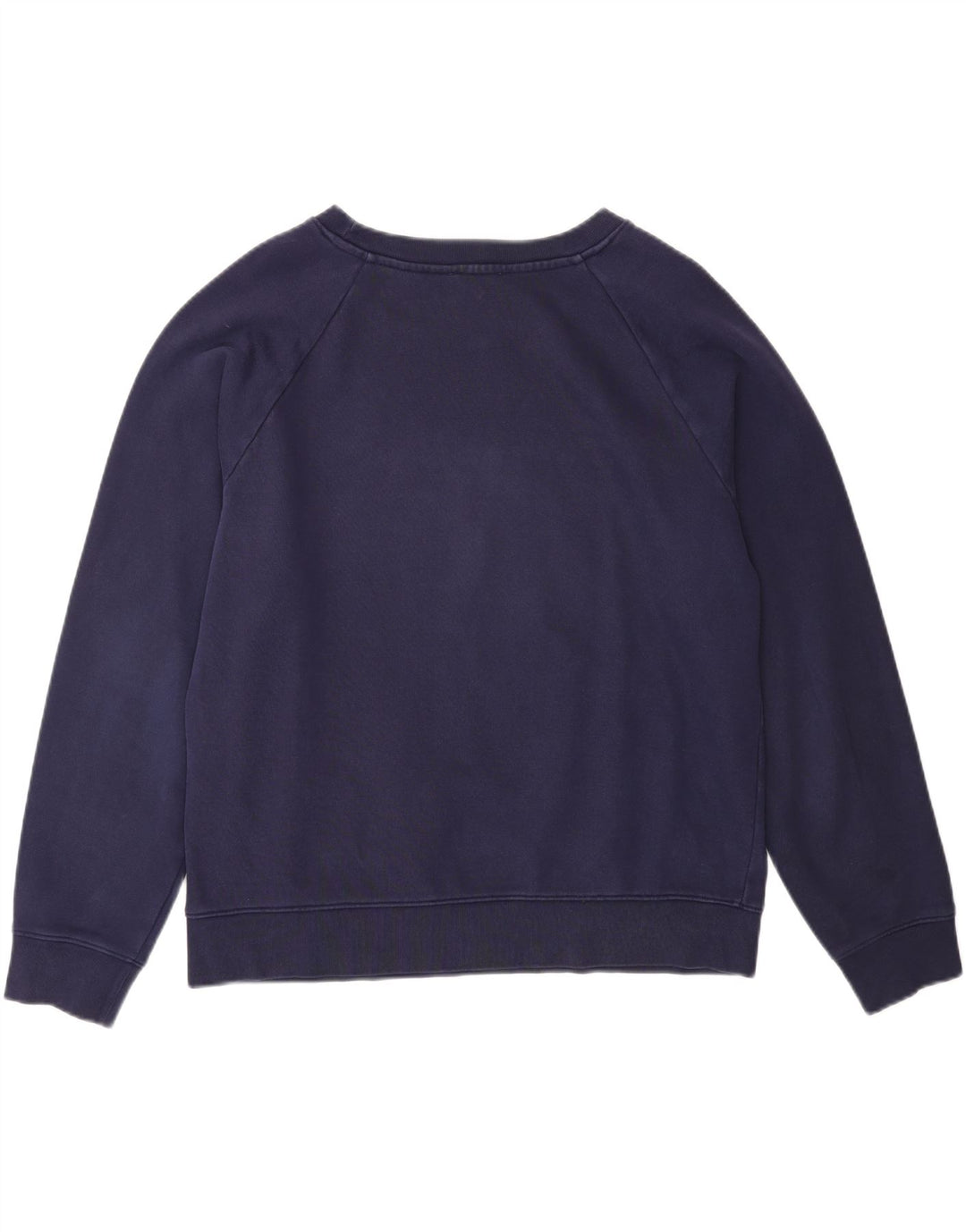 LEVI'S Womens Sweatshirt Jumper UK 14 Medium Navy Blue Cotton Vintage Levi's and Second-Hand Levi's from Messina Hembry 