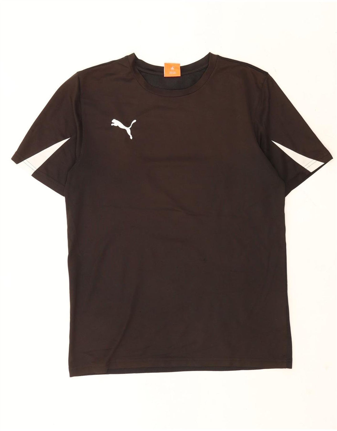 T-shirt Puma da uomo Top Medium Black Colourblock