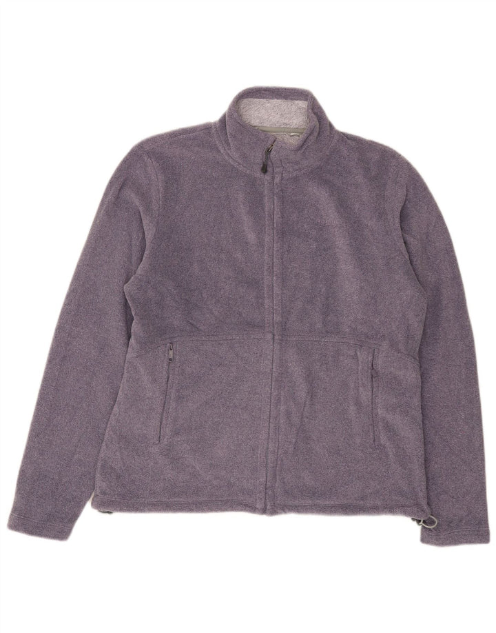 Rohan Womens Fleece Jacket UK 14 Medium Purple Polyester