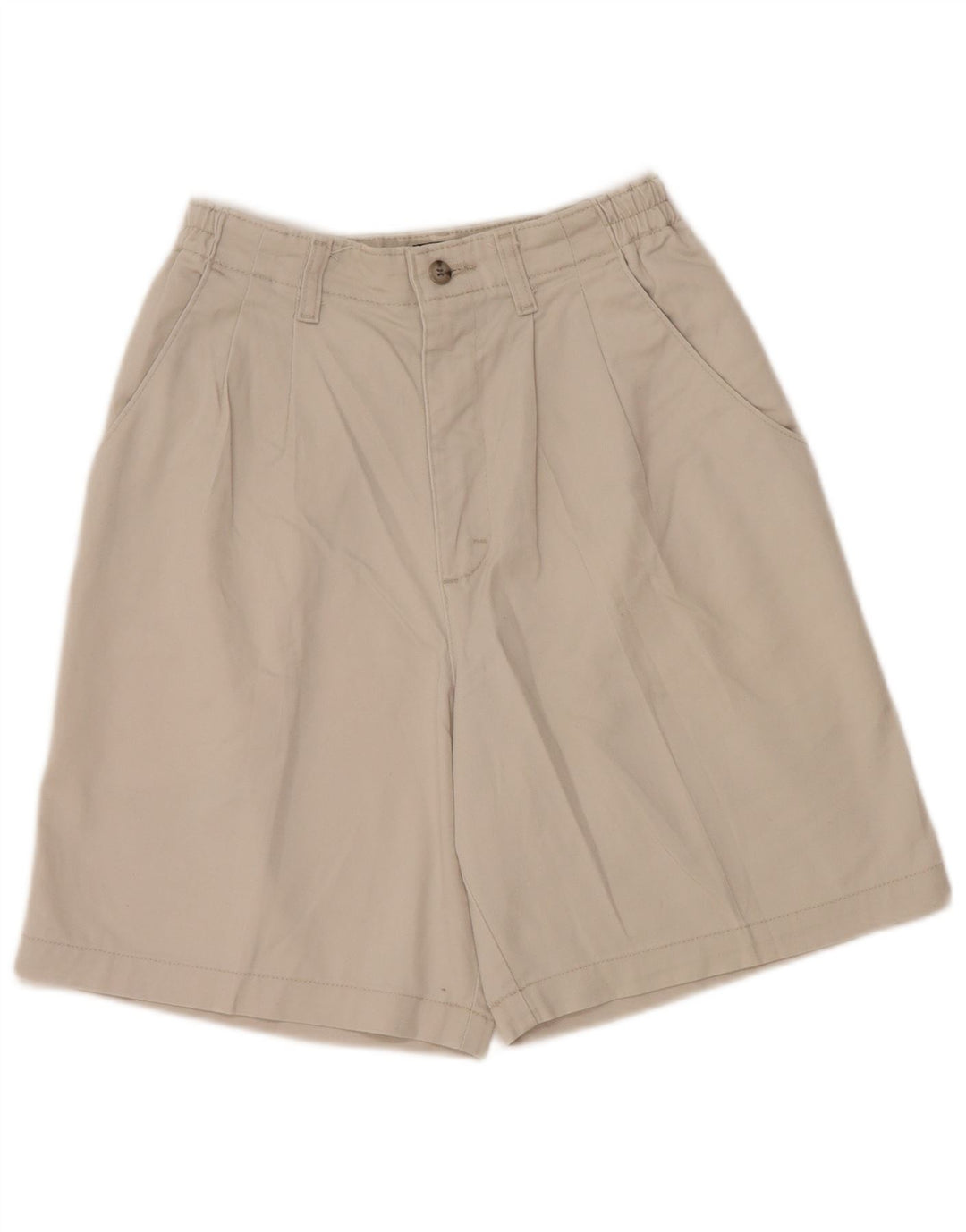 LEE Womens Pegged Chino Shorts US 6 Medium W26  Grey Cotton