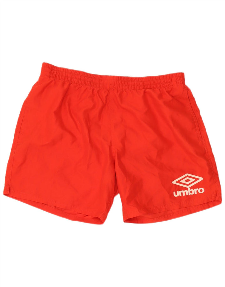 Damskie spodenki sportowe Umbro 2XL czerwone