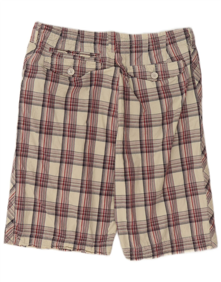 Ted Baker Chino Shorts til mænd W32 Medium Flerfarvet ternet bomuld