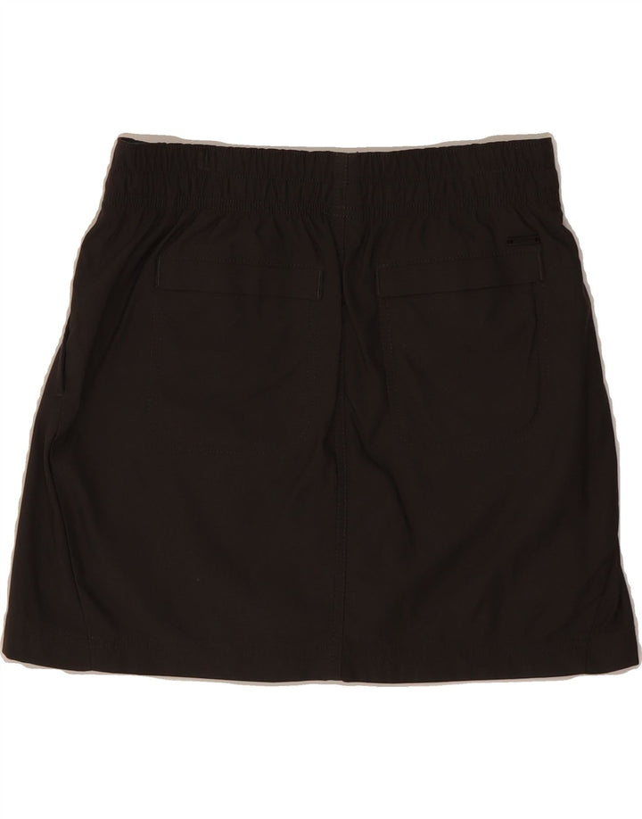 PRANA Womens Mini Skirt Small W26  Black Nylon Vintage Prana and Second-Hand Prana from Messina Hembry 