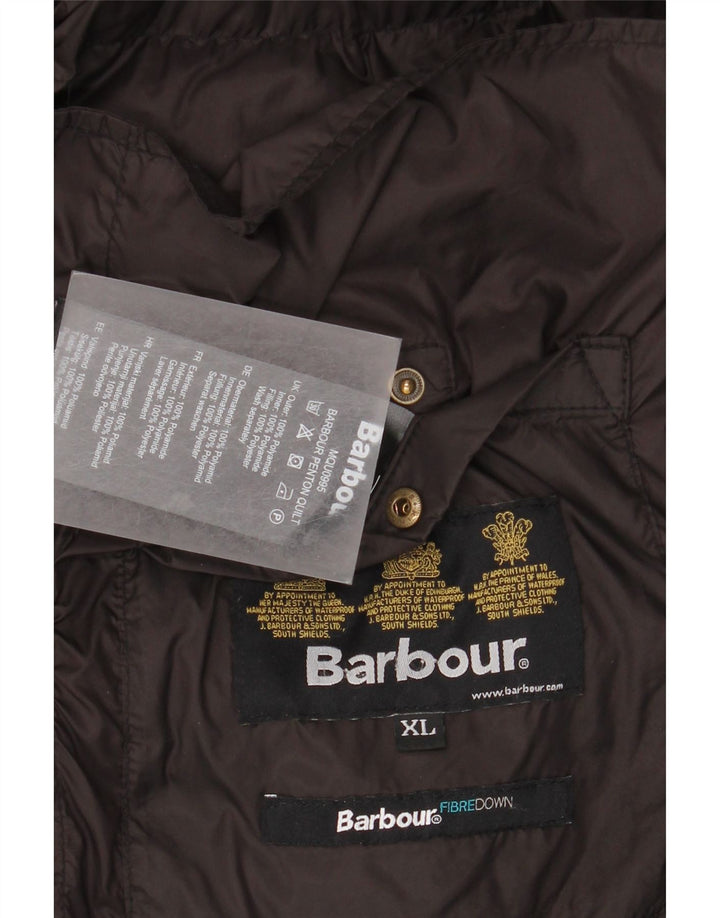 Giacca imbottita da uomo Barbour UK 42 XL nera in poliammide