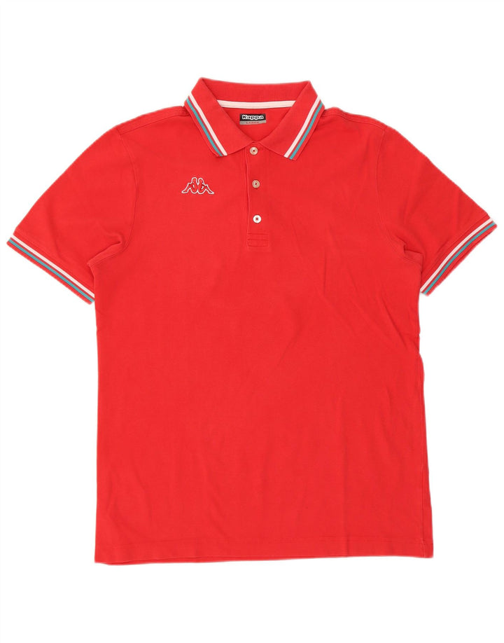 Kappa Mens Polo Shirt Large Red