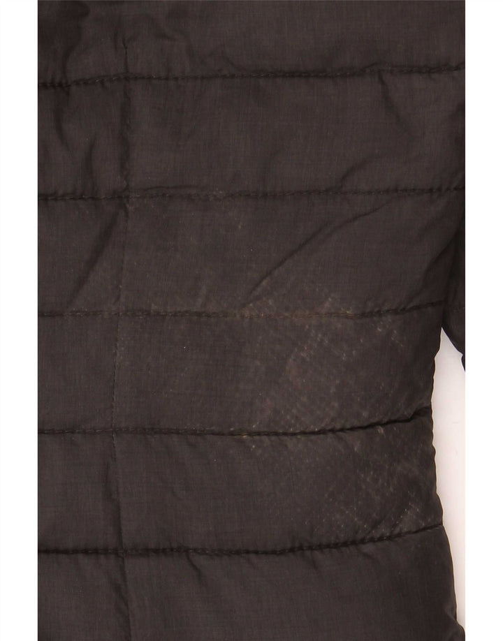 O'Neill Womens Hooded Padded Coat UK 10 Small Black Polyamide