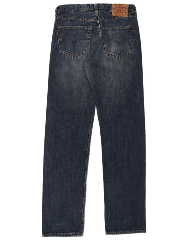Levi's Mens 501 Straight Jeans W32 L34 Blue