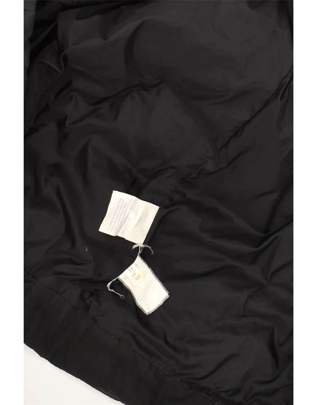 SERGIO TACCHINI Womens Hooded Padded Jacket IT 44 Medium Black | Vintage Sergio Tacchini | Thrift | Second-Hand Sergio Tacchini | Used Clothing | Messina Hembry 