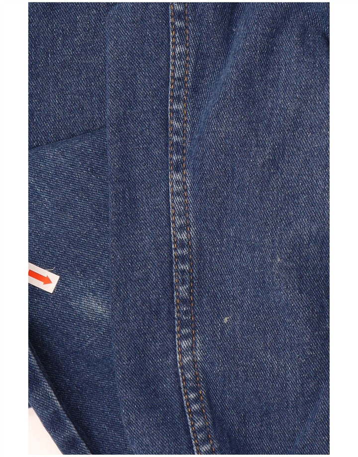 VINTAGE Womens Straight Jeans W28 L27 Blue