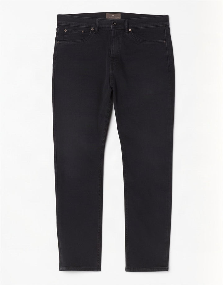Мужские узкие джинсы Marks & Spencer W34 L31, черный хлопок