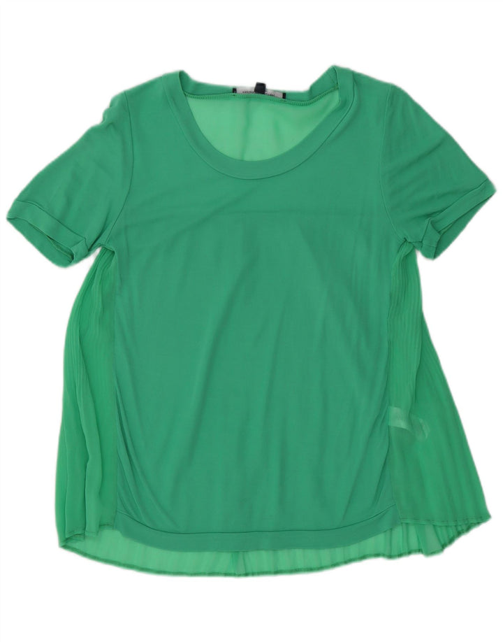 French Connection Damebluse Top UK 10 Lille grøn viskose