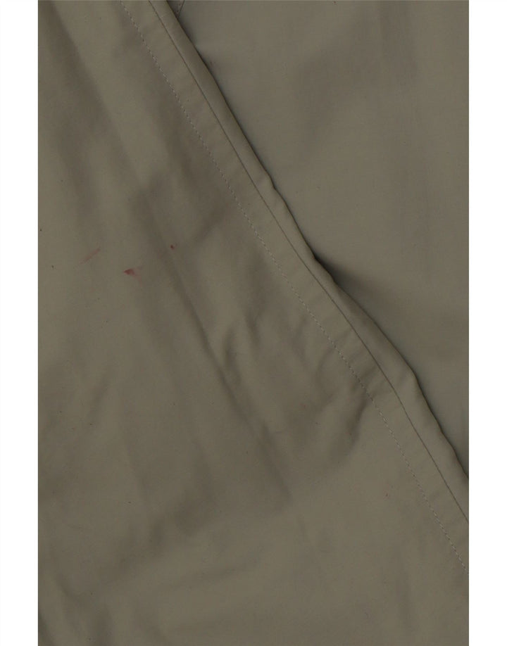 TRUSSARDI Mens Trench Coat IT 52 XL Grey Cotton