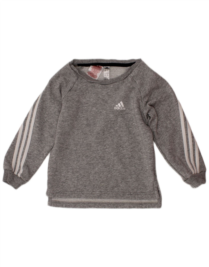 Felpa ADIDAS per ragazzi 2-3 anni Grigia