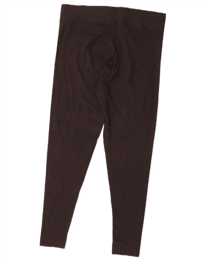 Marks & Spencer Womens Leggings UK 14 Large  Black Viscose