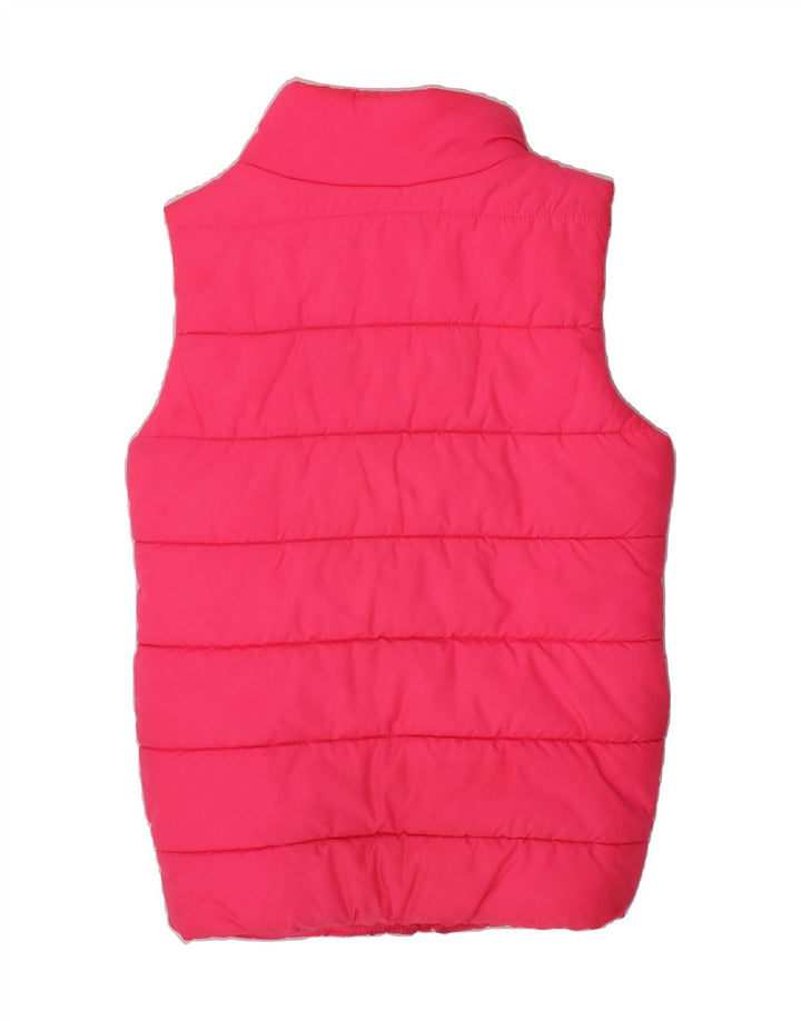 PUMA Girls Padded Gilet 7-8 Years Small  Pink Polyester Vintage Puma and Second-Hand Puma from Messina Hembry 