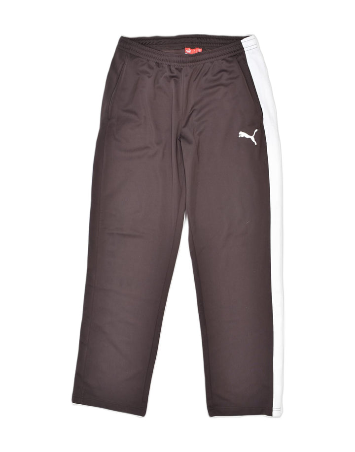 PUMA Mens Tracksuit Trousers Large Black Polyester Vintage Puma and Second-Hand Puma from Messina Hembry 