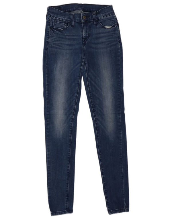 Levi's Vaqueros Pitillo Mujer W25 L30 Algodón Azul Marino