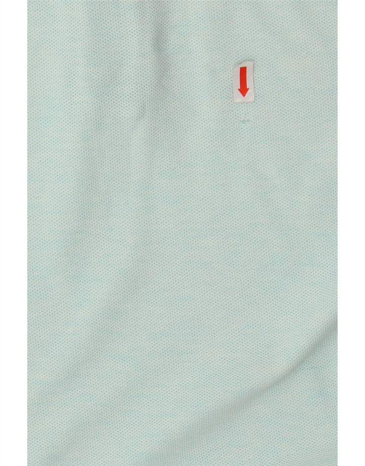 FILA Mens Polo Shirt Small Turquoise Cotton