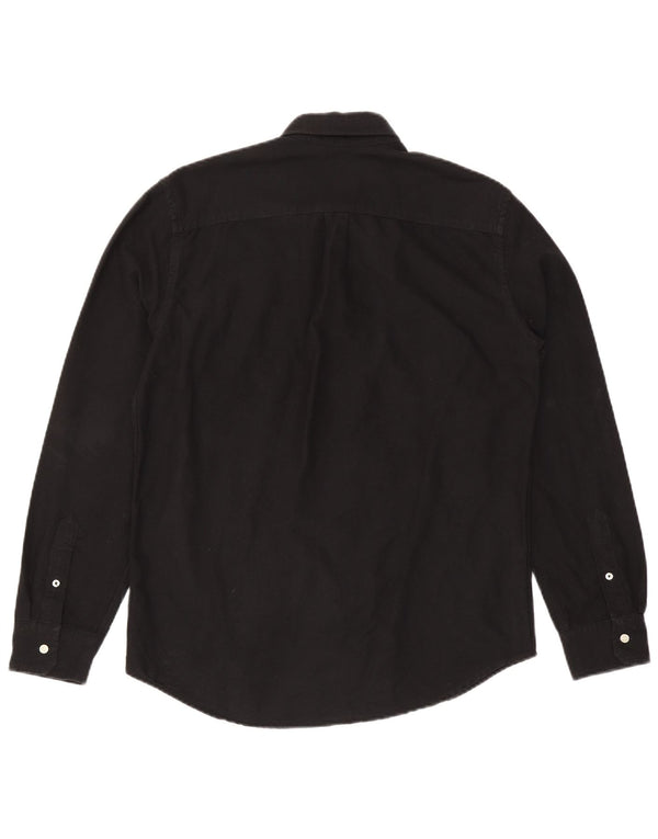 American Eagle Herre Classic Fit skjorte Medium Sort bomuld