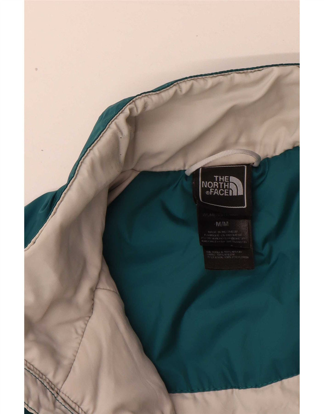 The North Face Damen Liner Bomberjacke UK 14 Mittelblaues Nylon