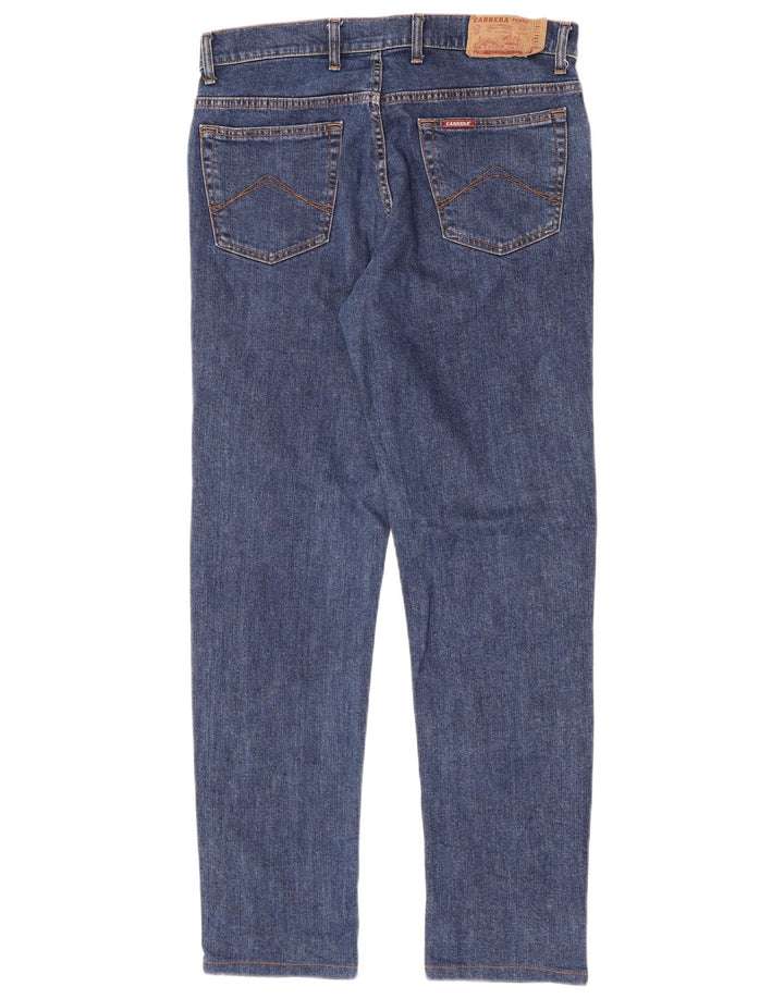 Carrera Mens Regular Straight Jeans IT 48 Medium W32 L31 Blue Cotton