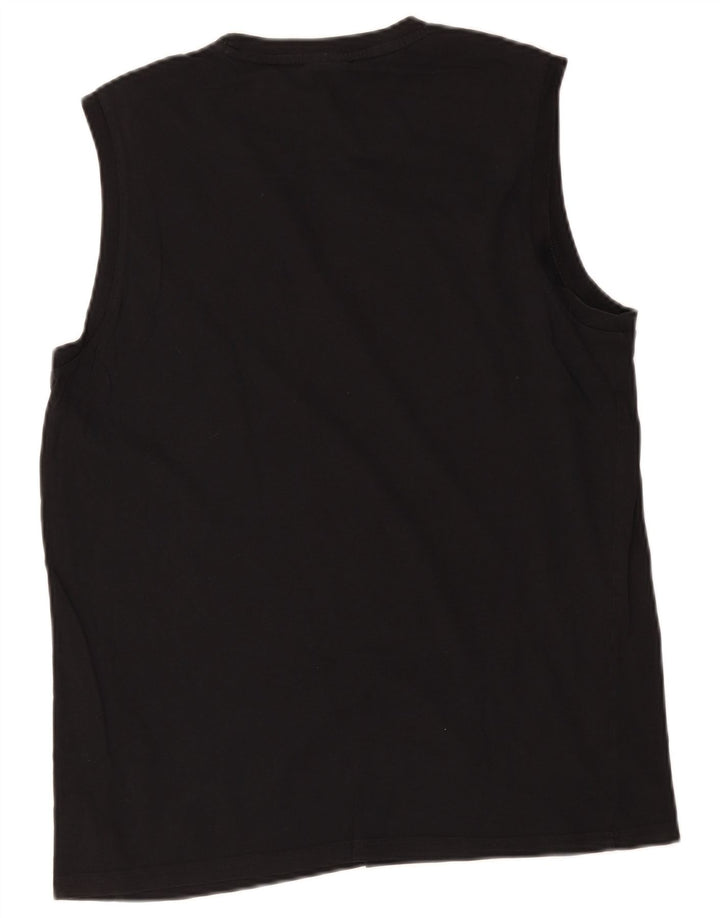 Canotta grafica da uomo Champion Large nera