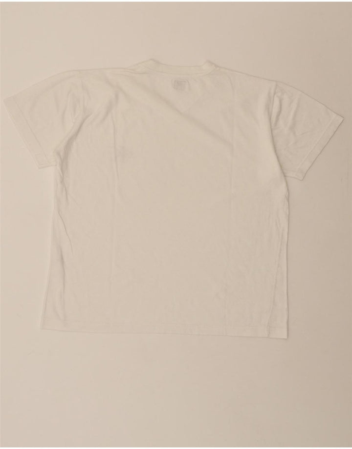 CALVIN KLEIN JEANS Mens T-Shirt Top Medium White Cotton Vintage Calvin Klein Jeans and Second-Hand Calvin Klein Jeans from Messina Hembry 