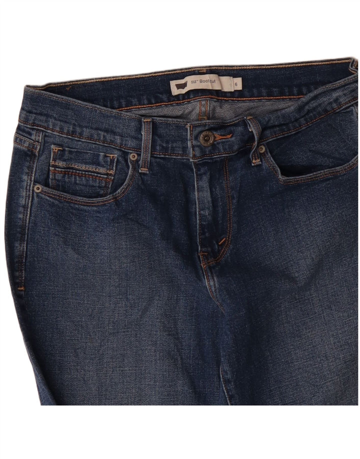 LEVI'S Jeans 515 Bootcut da donna US 6 medio W30 L31 cotone blu