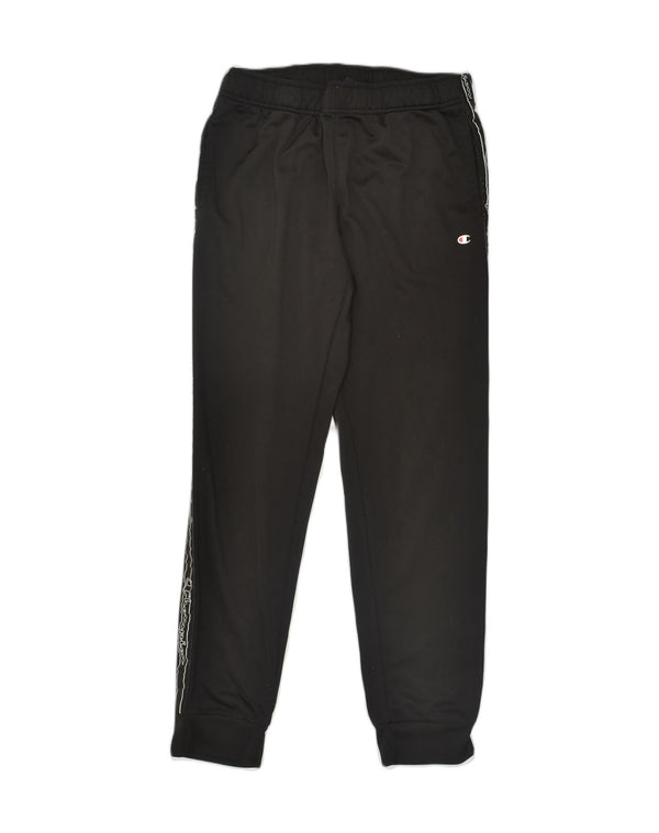 CHAMPION Pantalon de Survêtement Graphique Homme Joggers Large Noir Polyester
