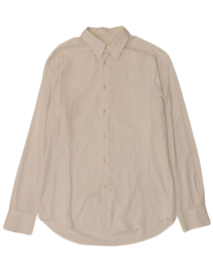 Camicia da uomo Versace taglia 41 16 grande cotone bianco