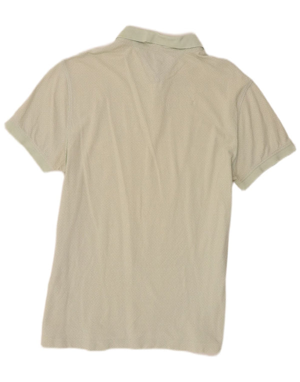 Tommy Hilfiger Herre Polo Shirt XL Grøn Plettet