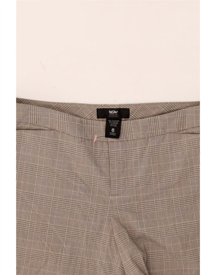 MOSSIMO Womens Casual Shorts US 6 Medium W31 Grey Check Cotton Vintage Mossimo and Second-Hand Mossimo from Messina Hembry 