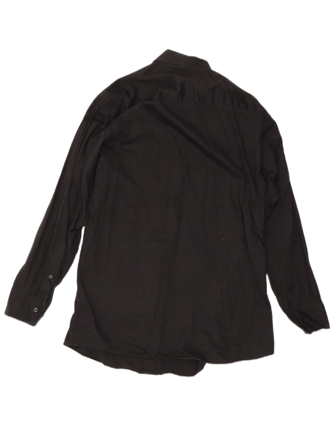 Calvin Klein Mens Shirt Size 16 Large Black Cotton