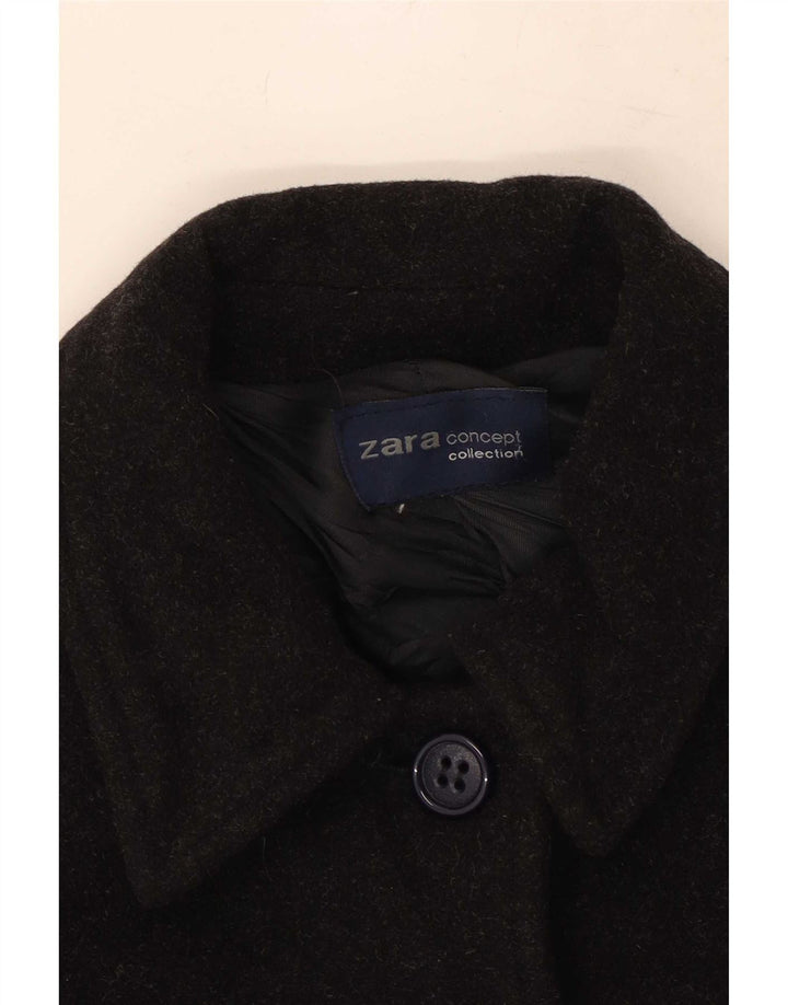Zara Damenmantel UK 10 Small Black