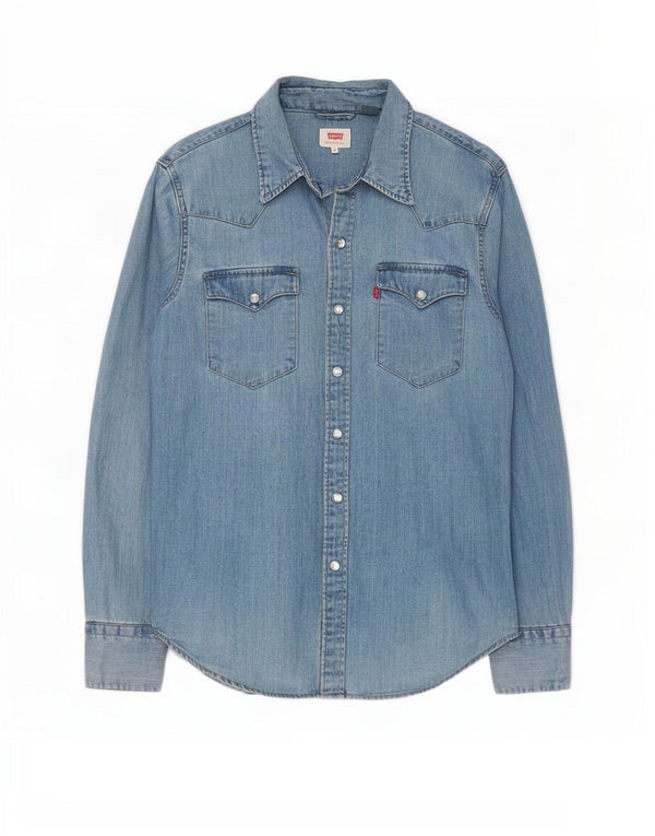 Levi's Mens Denim Shirt XS Blue