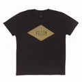 T-shirt grafica da uomo Volcom Top grande in cotone nero