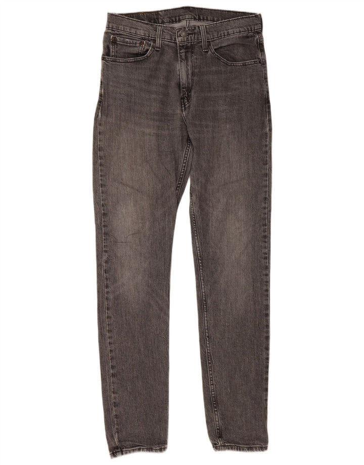 Levi's Herre 511 Slim Jeans W31 L32 Grå Bomuld