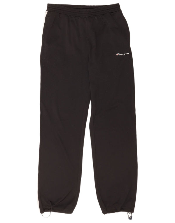 Champion Mens Tracksuit Trousers Joggers Medium Black Polyester