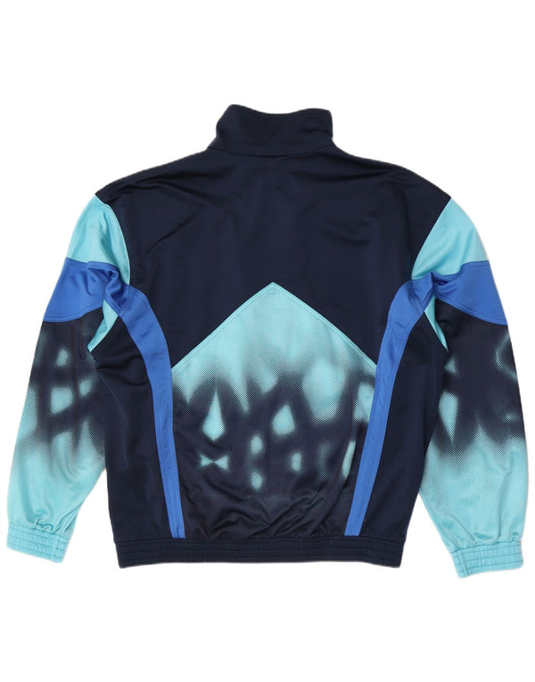 Lotto Veste de survêtement pour homme UK 42/44 XL Bleu marine Colorblock Polyester